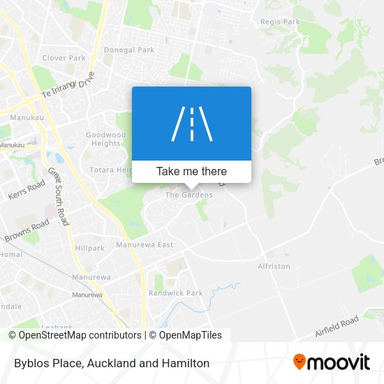 Byblos Place map