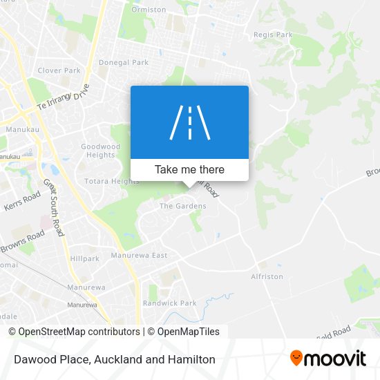 Dawood Place map