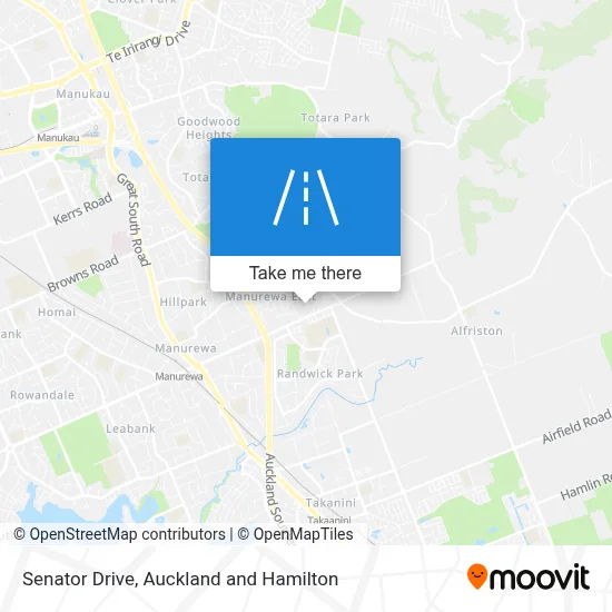 Senator Drive map