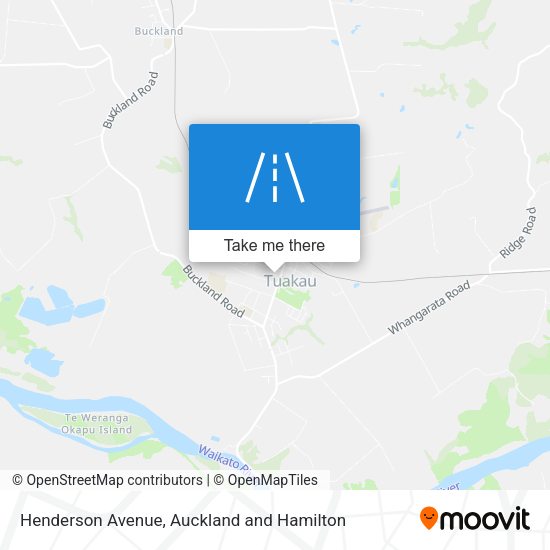 Henderson Avenue map