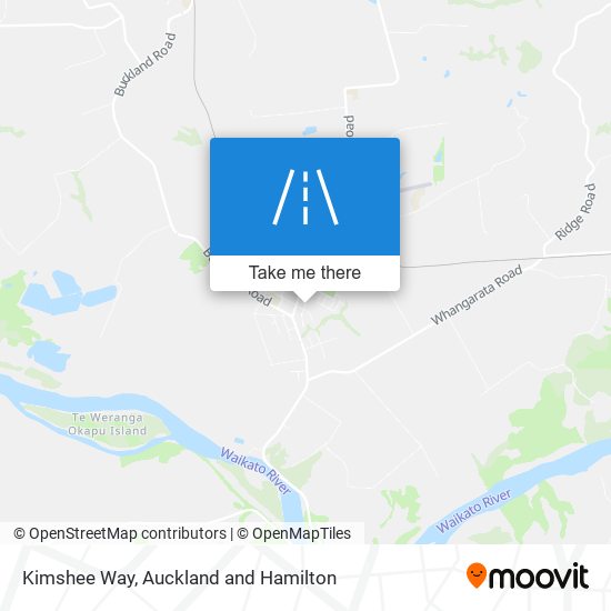 Kimshee Way map