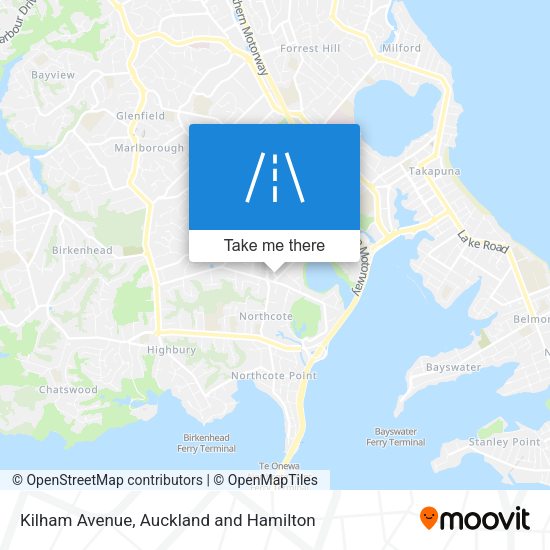 Kilham Avenue map