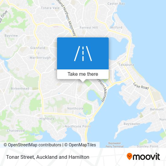 Tonar Street map