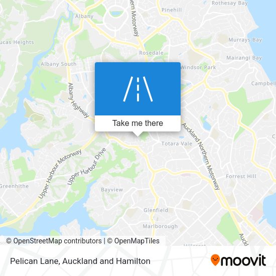 Pelican Lane map