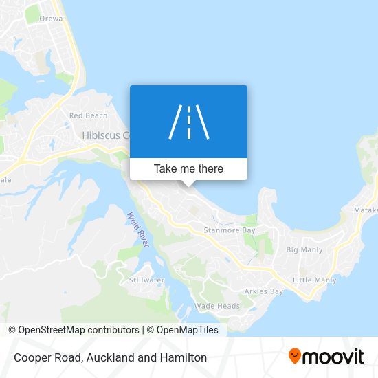 Cooper Road map