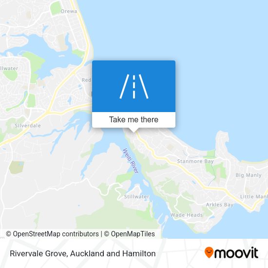 Rivervale Grove map
