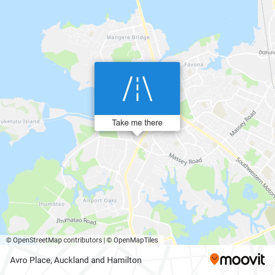 Avro Place map