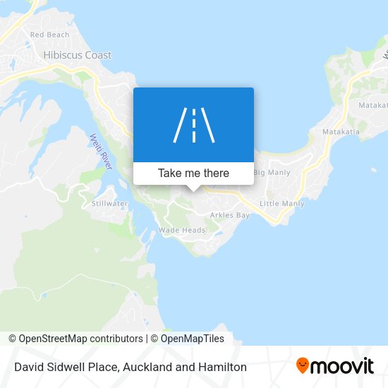 David Sidwell Place map