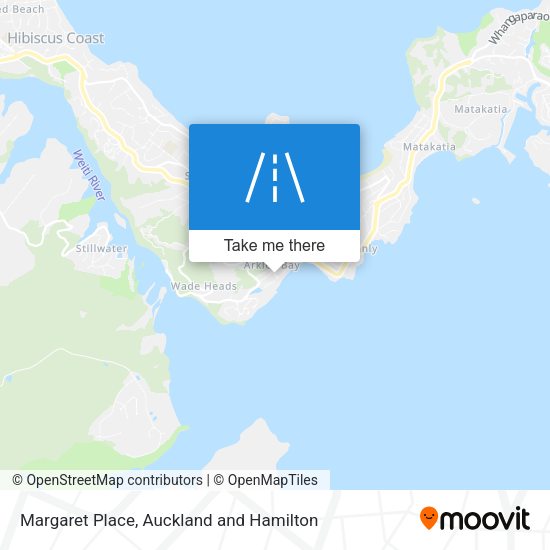 Margaret Place map