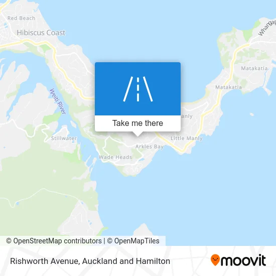 Rishworth Avenue map