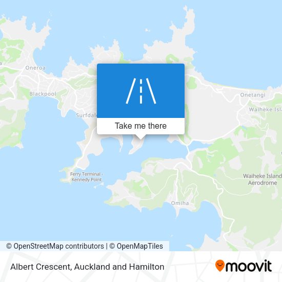 Albert Crescent map