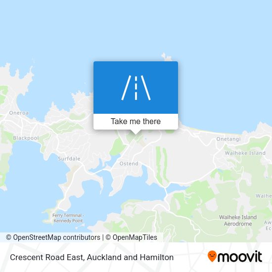 Crescent Road East map