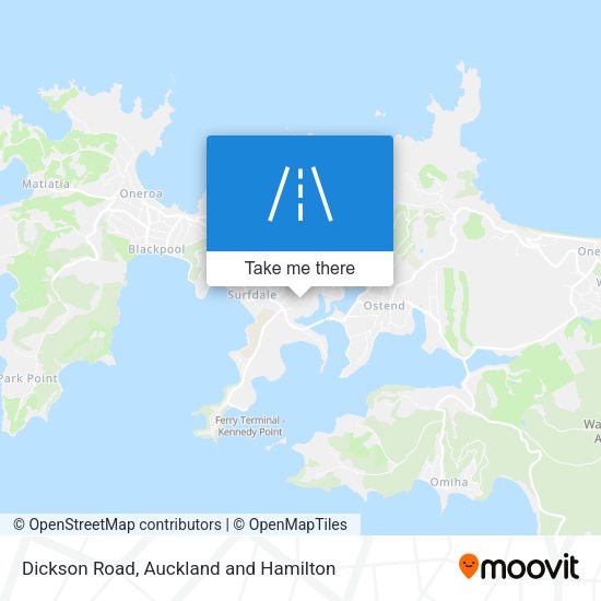 Dickson Road map