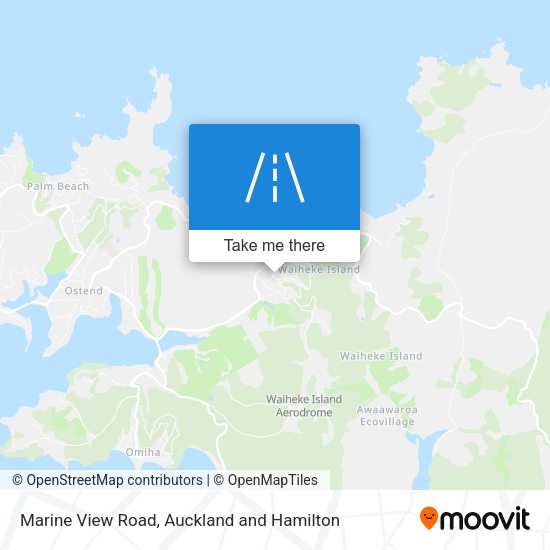 Marine View Road map