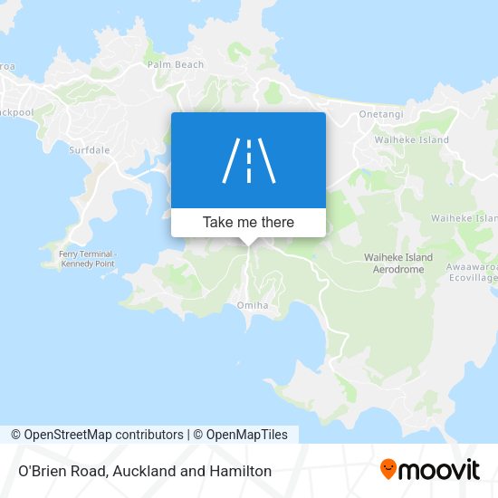 O'Brien Road map