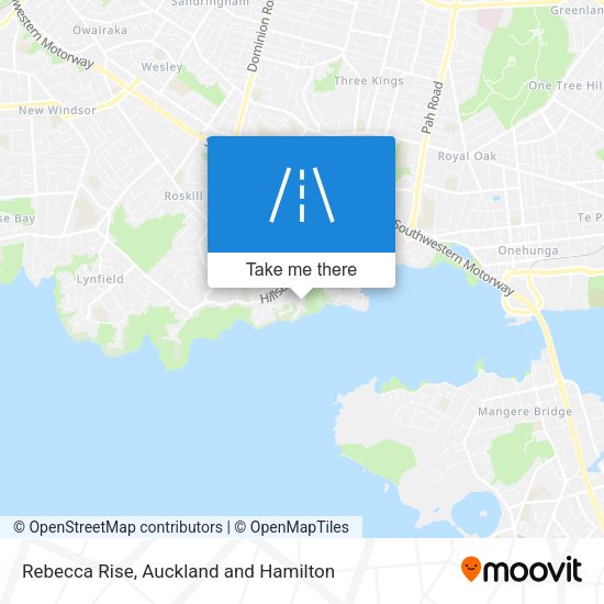 Rebecca Rise map