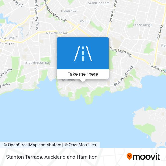 Stanton Terrace map