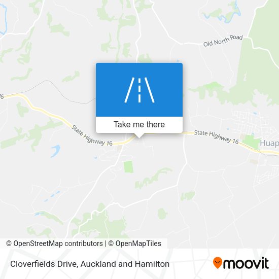 Cloverfields Drive map