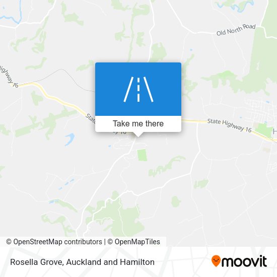 Rosella Grove map