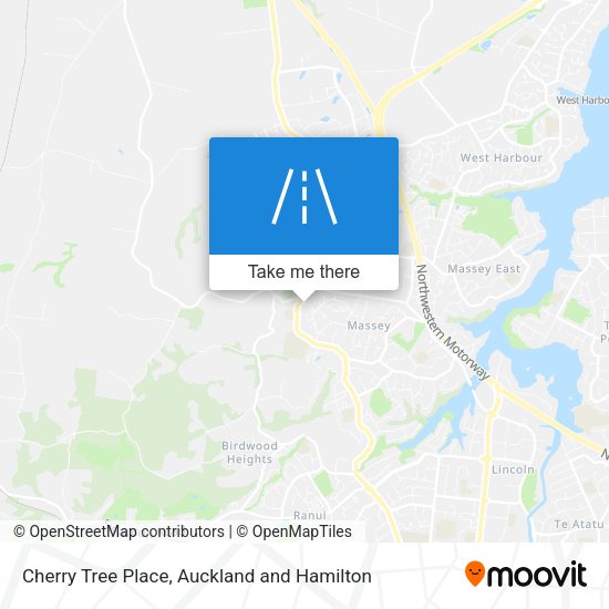 Cherry Tree Place map