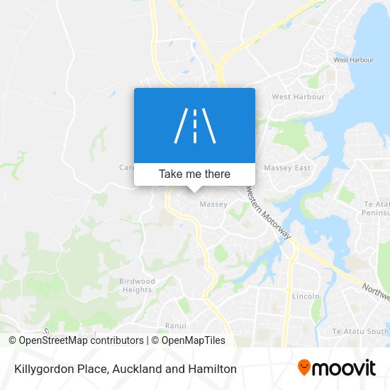 Killygordon Place map