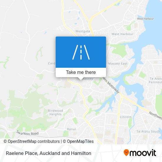 Raelene Place map