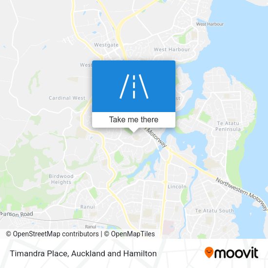 Timandra Place map