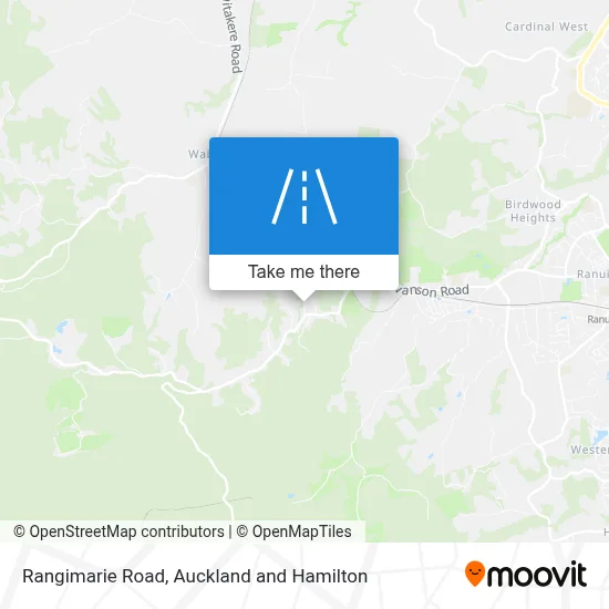 Rangimarie Road map