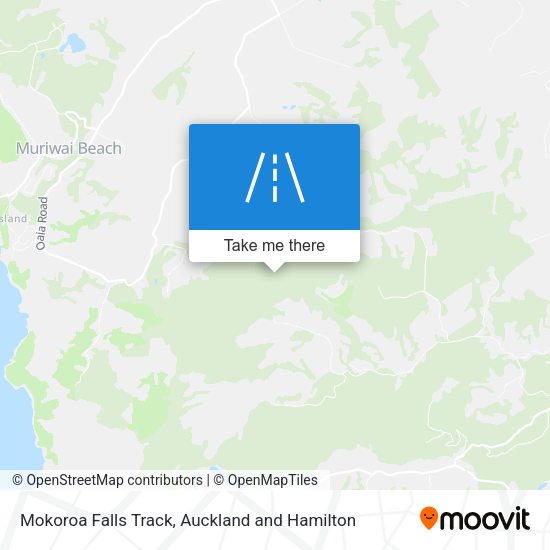 Mokoroa Falls Track map