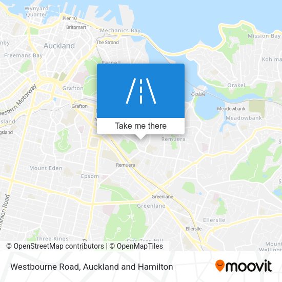 Westbourne Road map
