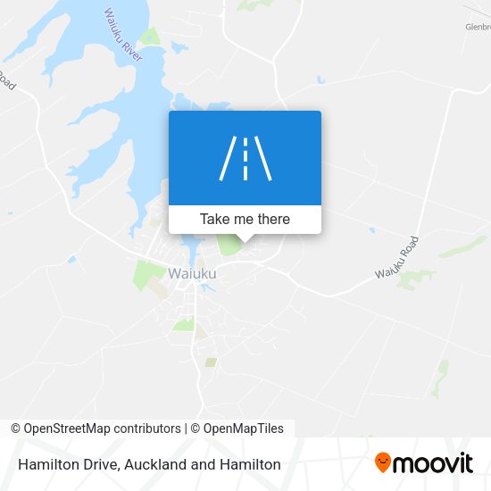 Hamilton Drive map