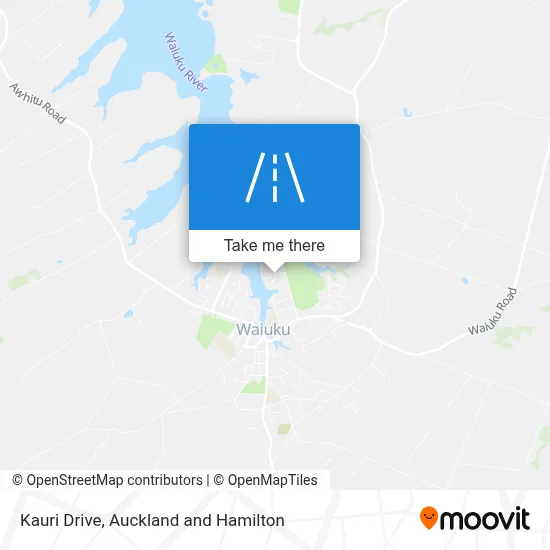 Kauri Drive map