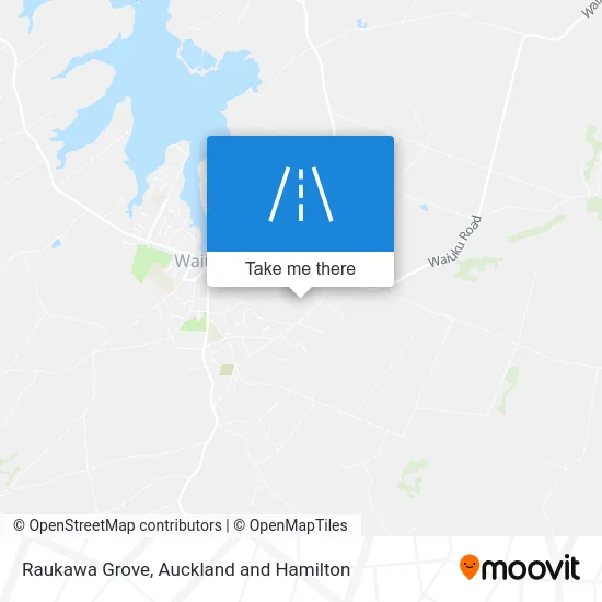 Raukawa Grove map