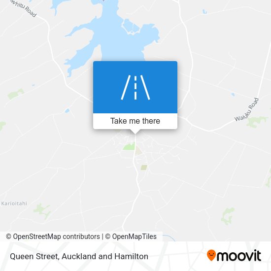 Queen Street map