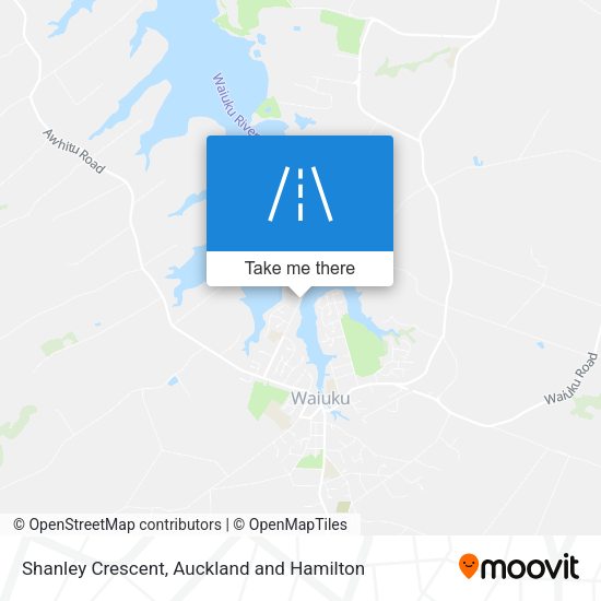 Shanley Crescent map