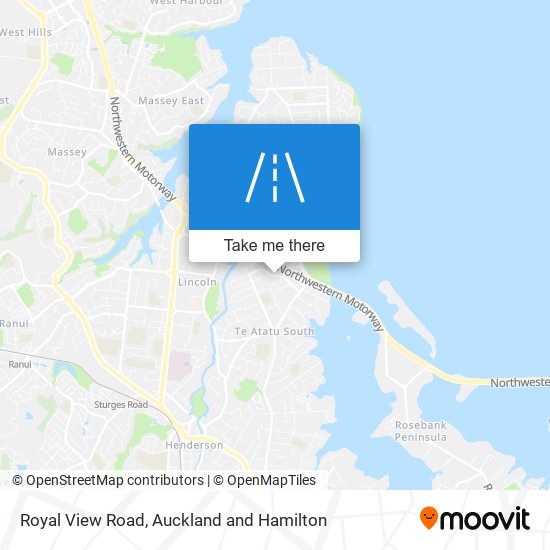 Royal View Road map