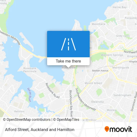 Alford Street map