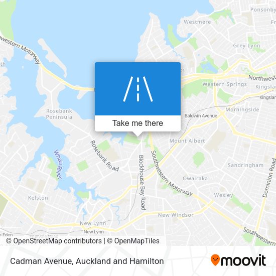Cadman Avenue map