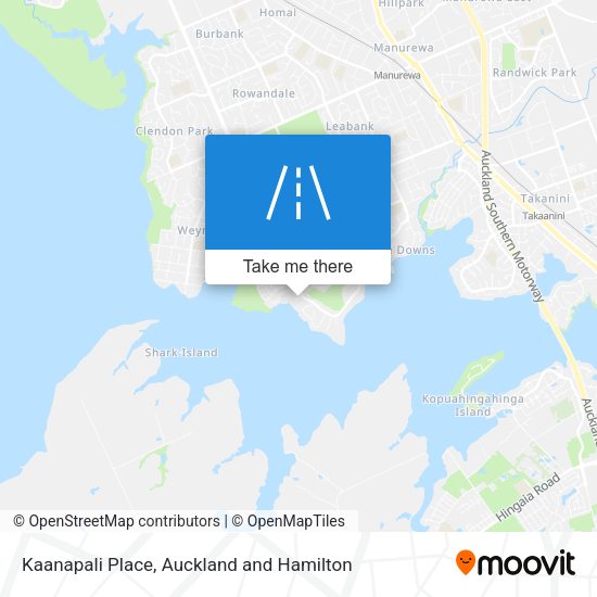 Kaanapali Place map