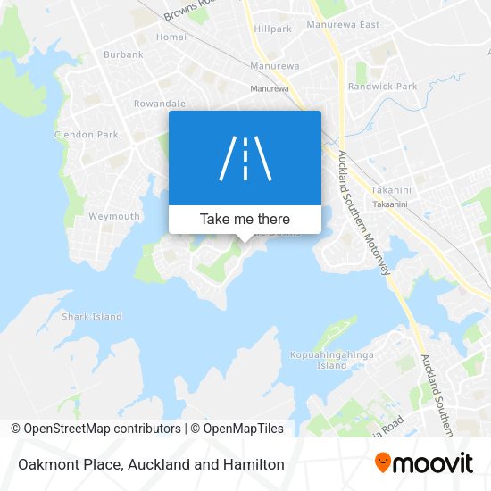 Oakmont Place map