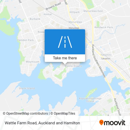 Wattle Farm Road map