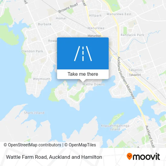 Wattle Farm Road map