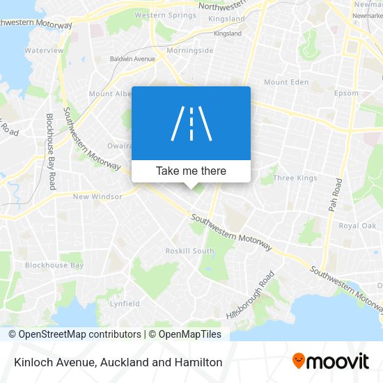 Kinloch Avenue map