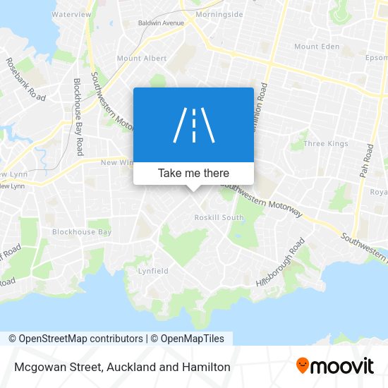 Mcgowan Street map