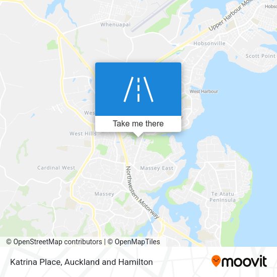 Katrina Place map