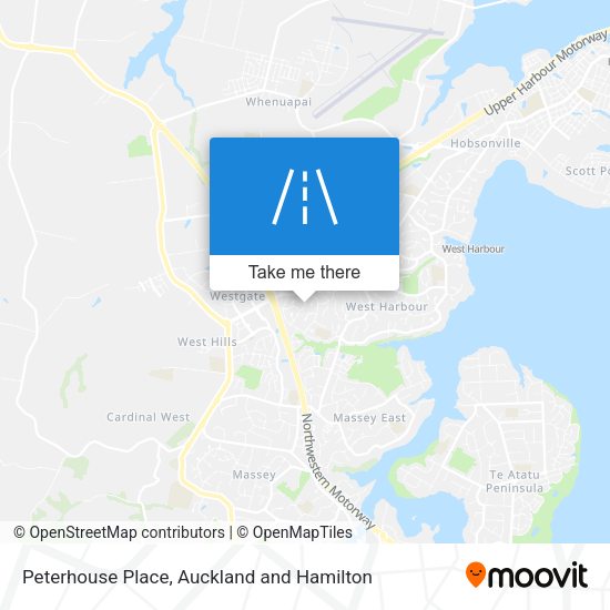 Peterhouse Place map