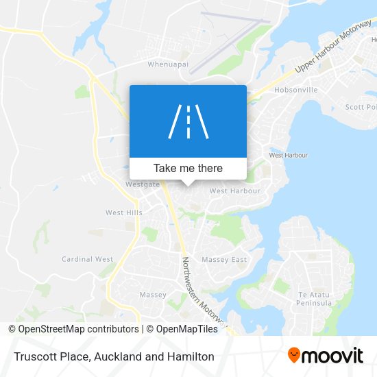 Truscott Place map