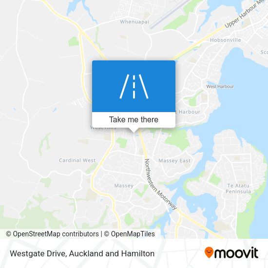 Westgate Drive map