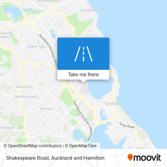 Shakespeare Road map