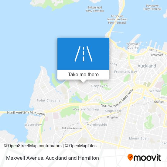 Maxwell Avenue map